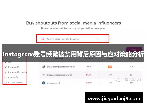 Instagram账号频繁被禁用背后原因与应对策略分析